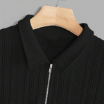 Men's Jacquard Chain Polo Shirt